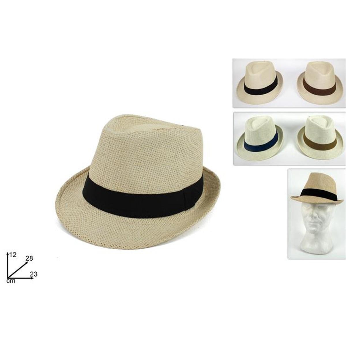 Cappello Fedora Classico 4 col.