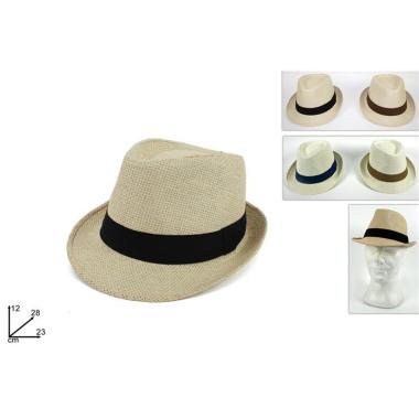Cappello Fedora Classico 4 col.