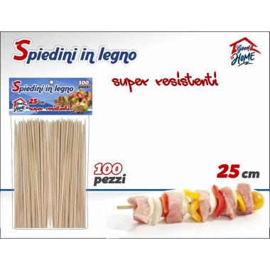 Spiedini 25cm 100pz