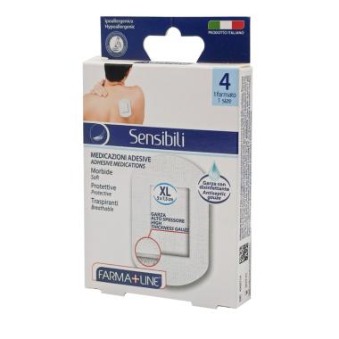 Farmaline Cerotti Tnt Alta Prot. 4 pz tg xl