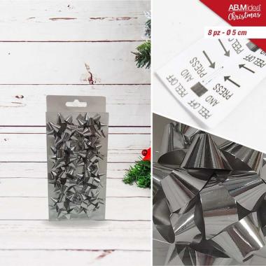 Coccarde 5 8pz Silver