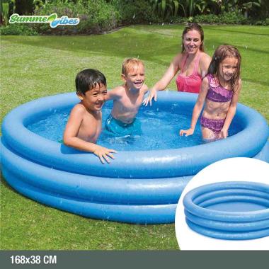 Piscina Crystal Blu Grande 168*38